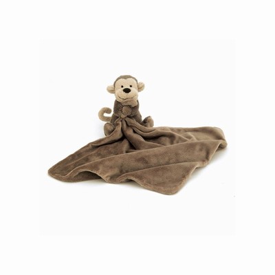 Jellycat Bashful Monkey Soothers New Zealand | PMNYK4863